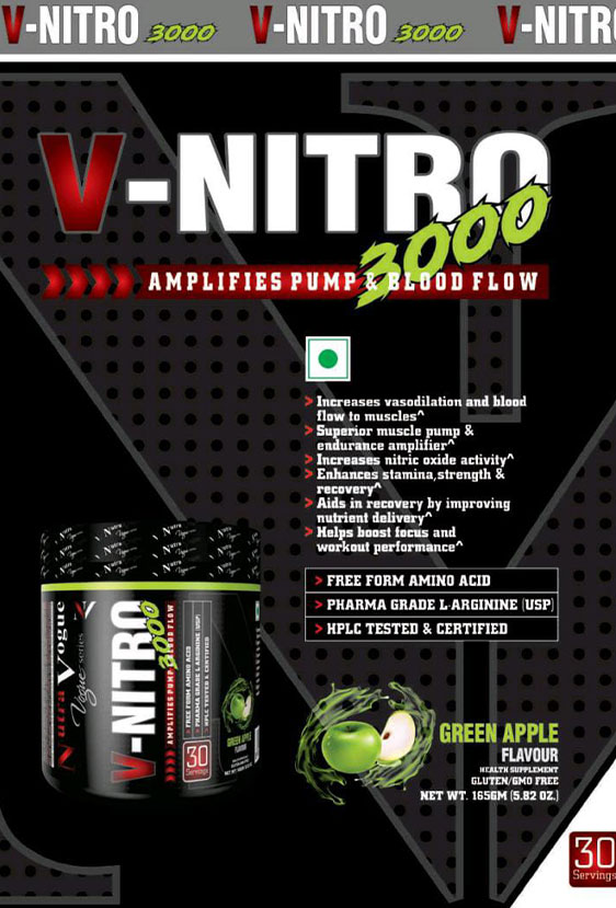 V-NITRO 3000 (GREEN APPLE)