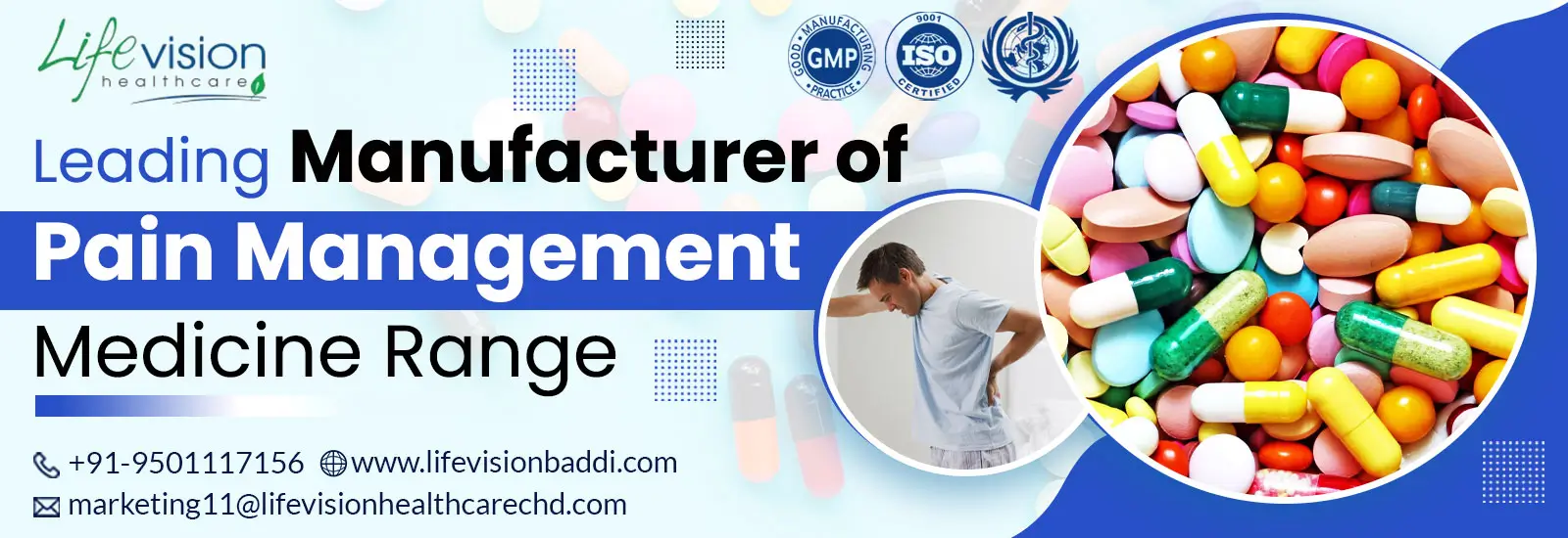 pain management medicine manufacturer