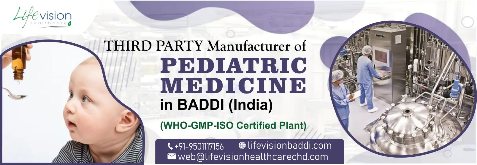 India’s Top Pediatric Medicine Manufacturer, Securing Children’s Health | Lifevision Healthcare