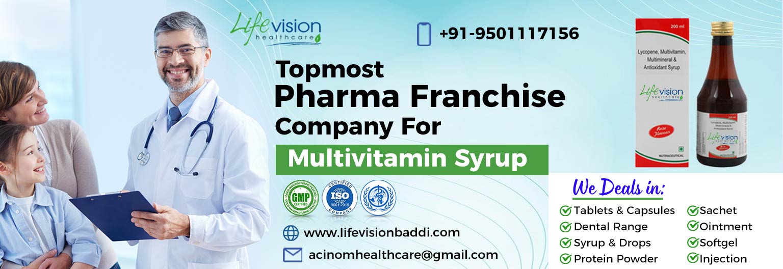 Pharma Franchise Company for Multivitamin Syrup | Lifevision Healthcare
